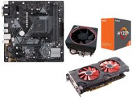AMD akčný balíček: VGA + MB + CPU + Chladič - Set