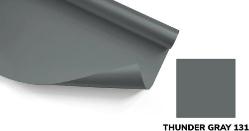BD Backgrounds Photography Backdrop 2.72 × 11 m THUNDER GRAY, Dark Grey Paper Roll - Photo Background - Main image