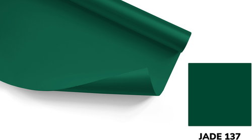 BD Backgrounds Photography Backdrop 2.72 × 11m JADE, Dark Green Paper Roll - Photo Background - Main image