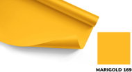 BD Backgrounds Fotografické pozadí 2,72 × 11 m MARIGOLD, žlutá papírová role - Fotopozadí
