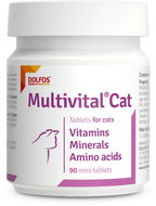 Dolfos Multivital Cat 90 mini tbl. - vitamins for cat health - Vitamins for Cats