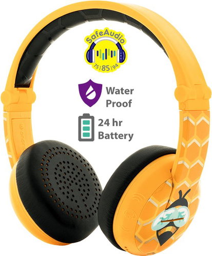 BuddyPhones Wave - Bee, yellow - Wireless Headphones - Main image