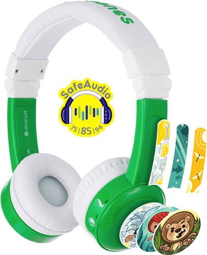 BuddyPhones Inflight, green - Headphones - Main image