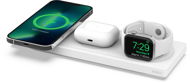 Belkin BOOST CHARGE PRO MagSafe 3in1 Wireless Charging Pad for iPhone/Apple Watch/AirPods, White - MagSafe Wireless Charger