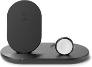 Belkin BOOST CHARGE 3in1 Wireless Charging for iPhone/Apple Watch/AirPods, Black - Wireless Charger