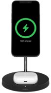Belkin BOOST CHARGE PRO MagSafe 2v1 Bezdrôtové nabíjanie na iPhone/AirPods, čierna - MagSafe bezdrôtová nabíjačka