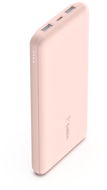 Belkin Boost Charge 10000 mAh + USB-C 15 W – Dual USB-A – 15 cm USB-A to C Cable, Pink - Powerbank