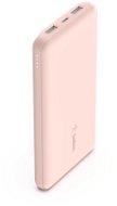 Belkin BOOST CHARGE 10000 mAh Power Bank with USB-C 15W - Dual USB-A - 15cm USB-A to C Cable - Pink - Powerbanka