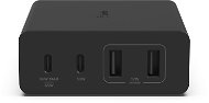 Belkin Boost Charge PRO 108W 4-Ports USB GaN Desktop Charger (Dual C and Dual A) and 2m Cord, Black - Netzladegerät