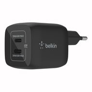 Belkin Boost Charge 45W PD PPS Dual USB-C GaN Charger Universal, Black - Töltő adapter