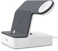 Belkin PowerHouse Charge Dock for Apple Watch + iPhone black/white - Charging Stand