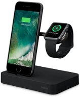 Belkin Valet Charge Dock pre Apple Watch + iPhone, čierny - Nabíjací stojan