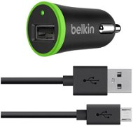 Belkin Universal-Autoladegerät mit Micro-USB-Sync-/Ladekabel - Schwarz - Auto-Ladegerät