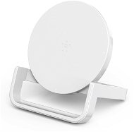 Belkin Boost Up Bold Qi Wireless Charging Stand White - Bezdrôtová nabíjačka