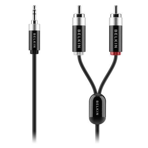 Belkin propojovací 3.5mm/2xRCA - ProAV 1000 Series - 2M - Audio kábel - Hlavný obrázok