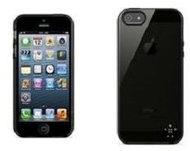 Belkin clear TPU black - Phone Case