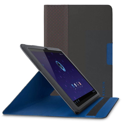 Belkin Slim Folio Stand modré - Tablet Case - Main image