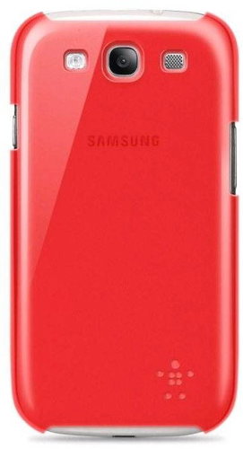 Belkin solid plastic, red - Phone Cover - Main image