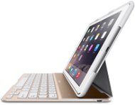 Belkin Qode Ultimate Pro Tastatur-Kasten für iPad Air2 - weiß / gold - Tastatur