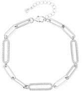 BEALIO 13897 Stříbrný náramek Paperclip (Ag 925/1000, 5,76 g) - Bracelet