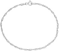 BEALIO 01904 Stříbrný náramek Singapore 17 mm (Ag 925/1000, 0,98 g) - Bracelet