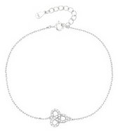 BEALIO 13790 Stříbrný náramek Jiskřivý uzel (Ag 925/1000, 1,50 g) - Bracelet