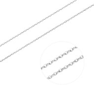 BEALIO 01281 Stříbrný řetízek Brilantina 2 mm 55 cm (Ag 925/1000, 2,57 g) - Chain Necklace
