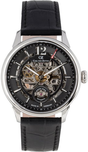 Carl von Zeyten CVZ0080BKS Schramberg Automatic Mens Watch 43 mm 5 ATM - Watch - Main image