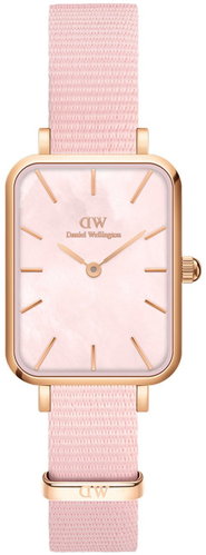 Daniel Wellington DW00100509 Ladies Watch Quadro Coral 26 mm 3 ATM - Watch - Main image