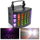 1 Derby Strobe, 9 × 3 W RGBAWP + 6 × UV/W, DMX