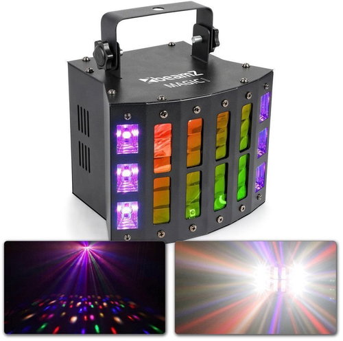 BeamZ Magic 1 Derby Strobe, 9 × 3 W RGBAWP + 6 × UV/W, DMX - Světelný efekt - Hlavní obrázek