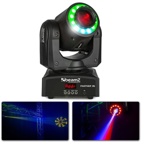 BeamZ Panther 35 Led Spot Otočná hlava s LED Ring - Lighting Effect - Main image