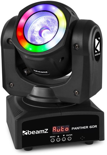 BeamZ Panther 60R Moving Head LED Beam with LED Ring - Lighting Effect - Main image