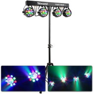 BeamZ Party Bar 3 Lighting Rig, 4 × PAR with Magic Ball - Lighting Effect