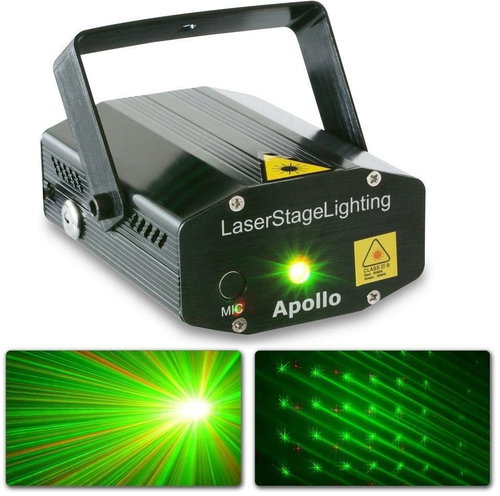 BeamZ Apollo Multipoint Laser zelená / červená - Lighting Effect - Main image