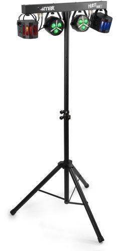 Max Partybar12 set 2 × PAR a 2 × Derby - Lighting Effect - Main image