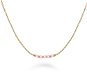 Rosefield JNPRG-J811, náhrdelník s růžovými korálky - Necklace