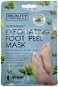 Beauty Formulas Exfoliační maska na nohy s mátou - 1 pár - Foot Mask