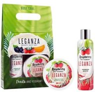 Leganza Set s malinami a jogurtem 400 ml - Cosmetic Gift Set