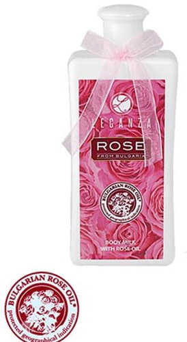 Leganza Rose tělové mléko s růžovým olejem 200 ml - Body Lotion - Main image
