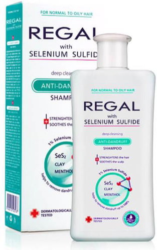 Selson Regal selenium sulfide šampon proti lupům hloubkové čištění 200 ml - Shampoo - Main image
