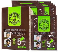 Men's Master Professional Barvicí šampon, hnědá barva na vlasy 10 × 25 ml - Šampon