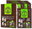 Brown hair colour 10 × 25 ml
