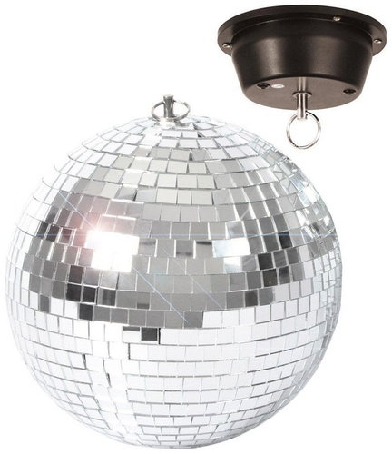 BeamZ MB20M 20cm Mirror Ball with Motor - Disco Ball - Main image