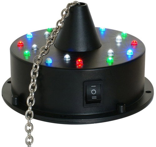 BeamZ MBW18LED Battery-Powered Motor with 18 LEDs for a Mirror Ball - Disco Ball - Main image