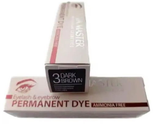 Spa Master Professional eyelash and eyebrow colour No. 3 dark brown 20 ml - Eyebrow Colour - Main image