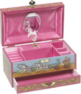 GOKI Playing jewellery box Fairy tale, melody: Swan Lake - Jewellery Box