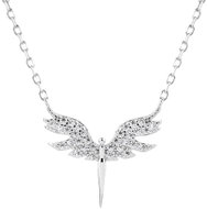 BEALIO 12096 Silver Necklace Charming Angel, 40+5cm (Ag 925/1000; approx. 2.85g) - Necklace