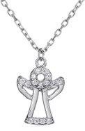 BEALIO 11079 Silver Angel Necklace, 40+5cm (Ag 925/1000; approx. 1.92g) - Necklace