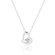 BEALIO 10615 Silver Heart Necklace, 40+5cm (Ag 925/1000; ? 1.36g) - Necklace